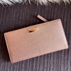 Rose Gold Kate Spade Wallet